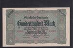 Deutsches Reich, Sachsen, 100000 Mark Sächsische Bank Dresden, -