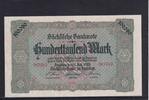 Deutsches Reich, Sachsen, 100000 Mark Sächsische Bank Dresden, -