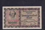 Deutsches Reich, Württemberg, 20000 Mark Württembergische Notenbank Stuttgart, -