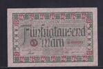 Deutsches Reich, Württemberg, 50000 Mark Württembergische Notenbank Stuttgart, -
