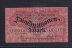 Deutsches Reich, Württemberg, 5 Million Mark Württembergische Notenbank Stuttgart, -