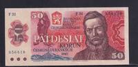 Tschechoslowakei, 50 Kronen Serie: F 31, -