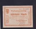 Weimarer Republik, Thüringen, 100000 Mark Eisfeld, Sparkasse, -