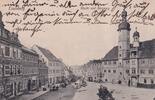 Deutsches Reich, Thüringen,, Ansichtskarte Eisenberg, Mark,Steinweg, -