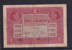 Österreich 2 Kronen 1917 ohne Aufdruck DEUTSCHÖSTERREICH, gebraucht III-, 6.93 £ Tax included +  6.07 £ shipping