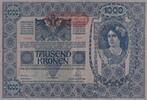 Österreich 1000 Kronen 1902 mit Aufdruck DEUTSCHÖSTERREICH, waagerecht ,... 3.46 £ Tax included +  6.07 £ shipping