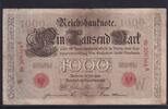 Kaiserreich, Reichsbanknote, 1000 Mark 1906 Ro.26, DEU-34, Serie: A, Udr... 43.38 £ Tax included +  6.07 £ shipping