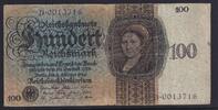 Weimarer Republik, Reichsbank, 100 Reichsmark 1924 Ro.171a, DEU-177a, Ud... 78.08 £ Tax included +  6.07 £ shipping