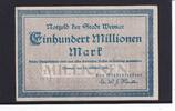 Weimarer Republik, Thüringen, 100 Millionen Mark Weimar, Stadt, -