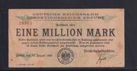 Weimarer Republik, Reichsbahn, 1 Million Mark Reichsbahndirektion Erfurt, -
