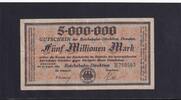 Weimarer Republik, Reichsbahn, 5 Millionen Mark Reichsbahn-Direktion Dresden, -