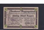 Weimarer Republik, Brandenburg, 50 Pfund Roggen, Cottbus, Landbund Roggengutschein, -