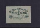 Weimarer Republik, Reichsschuldenverwaltung, 1 Mark Ro.73a, DEU-192, Papier grün, Druck grün, -