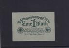 Weimarer Republik, Reichsschuldenverwaltung, 1 Mark Ro.73a, DEU-192, Papier grün, Druck grün, -