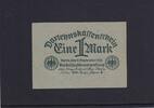 Weimarer Republik, Reichsschuldenverwaltung, 1 Mark Ro.73a, DEU-192, Papier grün, Druck grün, -