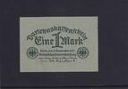 Weimarer Republik, Reichsschuldenverwaltung, 1 Mark Ro.73a, DEU-192, Papier grün, Druck grün, -