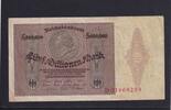 Weimarer Republik, Reichsbank, 5 Millionen Mark Ro.88, DEU-100, Serie: D, Medaillon- Schein, -