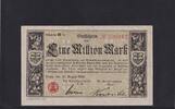 Deutsches Reich, Rheinland, 1 Million Mark Bonn, Handelskammer, -