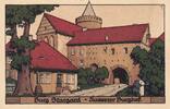 Deutsches Reich, Mecklenburg, Ansichtskarte Burg Stargard, -