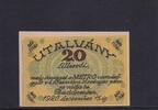 Ungarn 20 Filler Budapest -