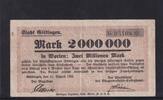 Weimarer Republik, Niedersachsen, 2 Millionen Mark Göttingen, Bürgervorsteher-Kollegium, -
