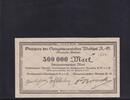 Weimarer Republik, Baden, 500000 Mark Mannheim, Spiegelmanufaktur Waldhof A.G., -