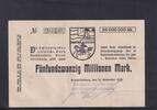 Weimarer Republik, Schleswig-Holstein, 25 Millionen Mark Brunsbüttelkoog, Schleswig-Holsteinische Bank, -
