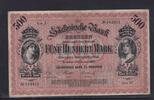 Kaiserreich, Sachsen , Länderbank 500 Mark Sächsische Bank Dresden, Serie: IV, mit Hand Unterschrift, -