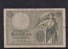 Kaiserreich, Reichsbanknote, 10 Mark Ro.27b, DEU-53b, KN 7 stellig, Serie: O, -