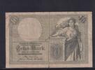 Kaiserreich, Reichsbanknote, 10 Mark Ro.27b, DEU-53b, KN 7 stellig, Serie: V, -