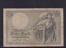 Kaiserreich, Reichsbanknote, 10 Mark Ro.27b, DEU-53b, KN 7 stellig, Serie: V, -
