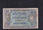 Deutschland. Alliierte Besatzung 10 Mark Ro.203d, AMB-4d, UdSSR-Druck KN 8 Stellig, ohne F, -