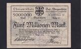 Weimarer Republik, Württemberg, 5 Millionen Mark Bad Mergentheim, Oberamtsstadt, -