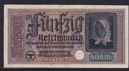Drittes Reich Reichskreditkasse, 50 Reichsmark Ro.555a, ZWK-6a, Serie: C, -