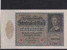 Weimarer Republik, Reichsbank, 10000 Mark Ro.68b, DEU-77, ohne Unterdruckbuchstabe: 210mm x 124mm, Serie: J, -