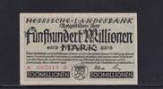 Weimarer Republik, Landesbank Hessen,, 500 Millionen Mark Darmstadt, -