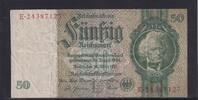 Deutsches Reich, Drittes Reich, 50 Reichsmark 1933 Ro.175c, DEU-210c, Zw... 3.46 £ Tax included +  6.07 £ shipping