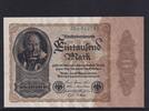 Weimarer Republik, Reichsbank, 1000 Mark Ro.81b, DEU-92c, Firmendruck, FZ: B, -