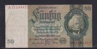 Deutsches Reich, Drittes Reich, 50 Reichsmark 1933 Ro.175b, DEU-210b, Fr... 3.46 £ Tax included +  6.07 £ shipping