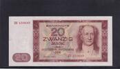 Deutschland, DDR, 20 Mark Ro.356b, DDR-18b, Serie: ZU, Ersatznote, -