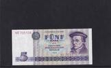 Deutschland, DDR, 5 Mark Ro.361a, DDR-23a, Typensatz, Serie: NE, -