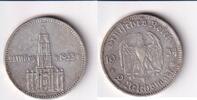 Deutsches Reich, Drittes Reich, 2 Reichsmark Garnisonkirche Potsdam mit Datum, -