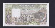 Westafrikanische Staaten, 500 Francs (1981-90) Kassenfrisch I, 11.27 £ Tax included +  6.07 £ shipping