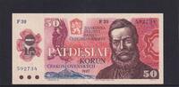 Tschechoslowakei, 50 Kronen Serie: F 39, -