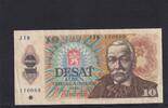 Tschechoslowakei, 10 Kronen Serie: J 18, -