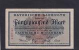 Deutsches Reich, Bayerische Notenbank, 50000 Mark München, Bayerische Notenbank, BAY-8, Serie: A, -