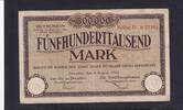 Weimarer Republik, Sachsen, 500000 Mark Dresden Rat der Stadt, Reihe D, KN 5 stellig, -