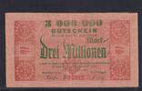 Weimarer Republik, Sachsen, 3 Millionen Mark Dresden Rat der Stadt, Reihe B, -