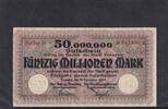 Weimarer Republik, Sachsen, 50 Millionen Mark Dresden Rat der Stadt, Reihe A, -