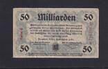 Weimarer Republik, Sachsen, 50 Milliarden Mark Dresden Rat der Stadt, Reihe G, -